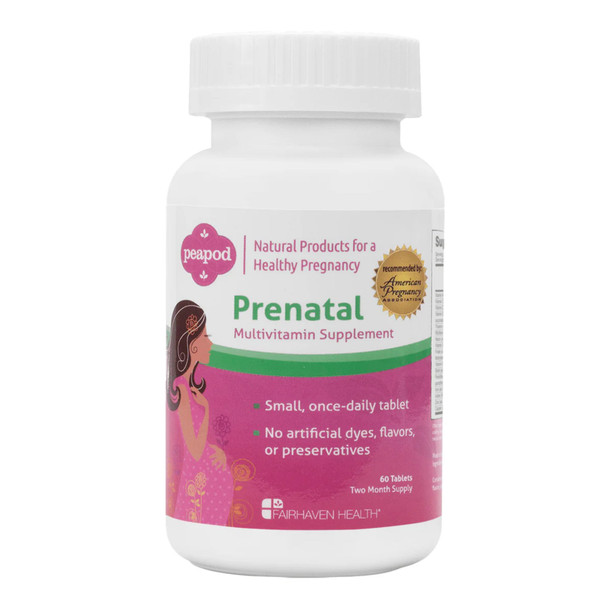 Fairhaven Health PeaPod Prenatal Multivitamins 60 Tablets Additional Product Image 5