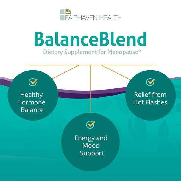 Fairhaven Health BalanceBlend for Menopause Relief 90 Caps Additional Product Image 4