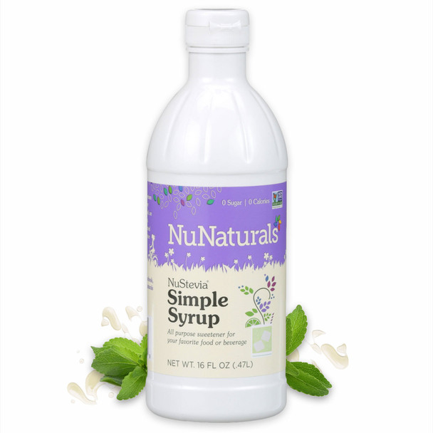 NuNaturals Simple Syrup 16 oz