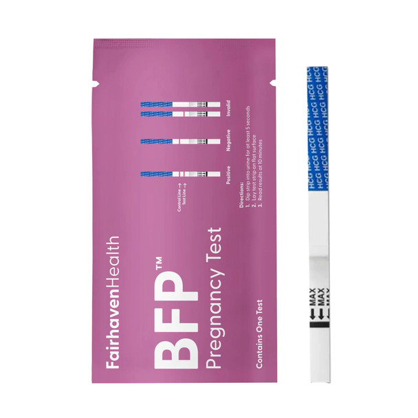 Fairhaven Health BFP Early Pregnancy Test Strips Main Product Image