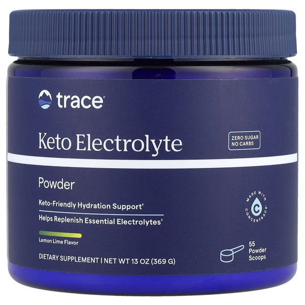 Trace Minerals, Keto Electrolyte Powder - Lemon Lime 369 g Additional Product Image 7