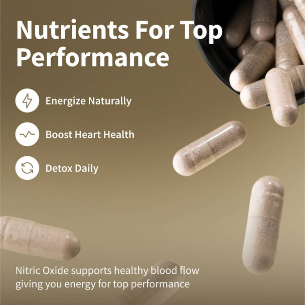 Snap Supplements Nitric Oxide Booster 60 Caps 1