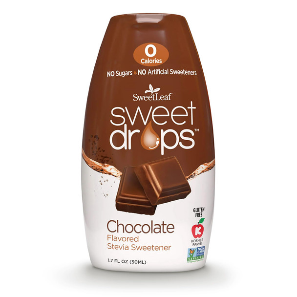 Sweetleaf Sweet Drops - Flavored Stevia Sweetener Chocolate 1.7 fl.oz