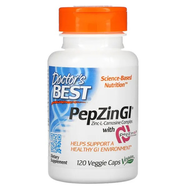 Doctor's Best PepZinGI 120 vcaps