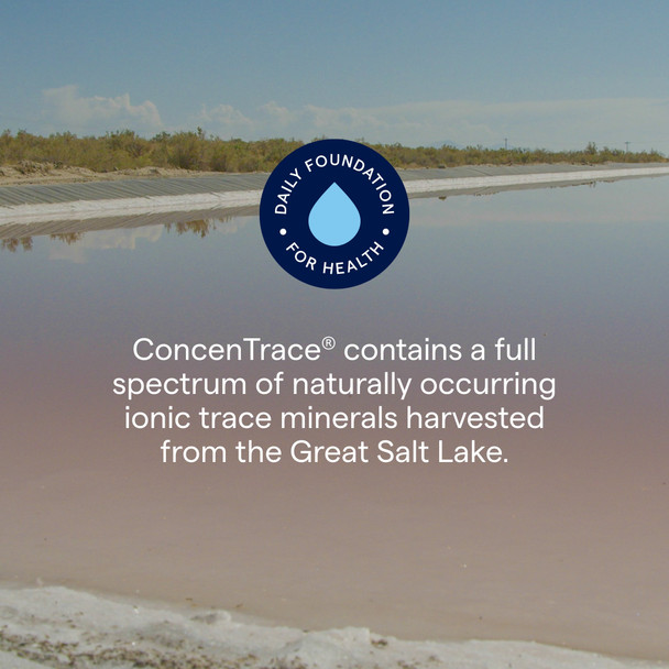 ConcenTrace full spectrum ionic trace minerals from the Great Salt Lake