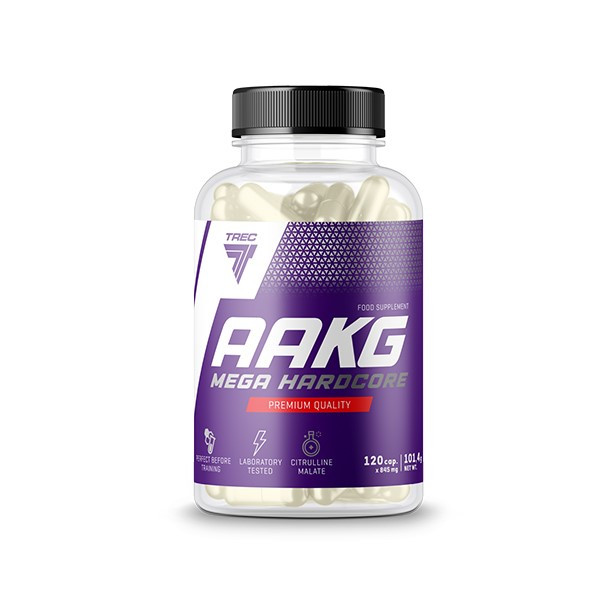 Trec Nutrition AAKG MEGA HARDCORE Supplement Facts Panel