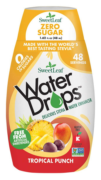 SweetLeaf Water Drops Tropical Punch 48ml Additional Product Image 2