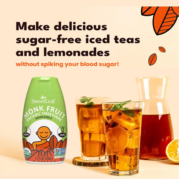 SweetLeaf Clear Liquid Monk Fruit 80 Servings