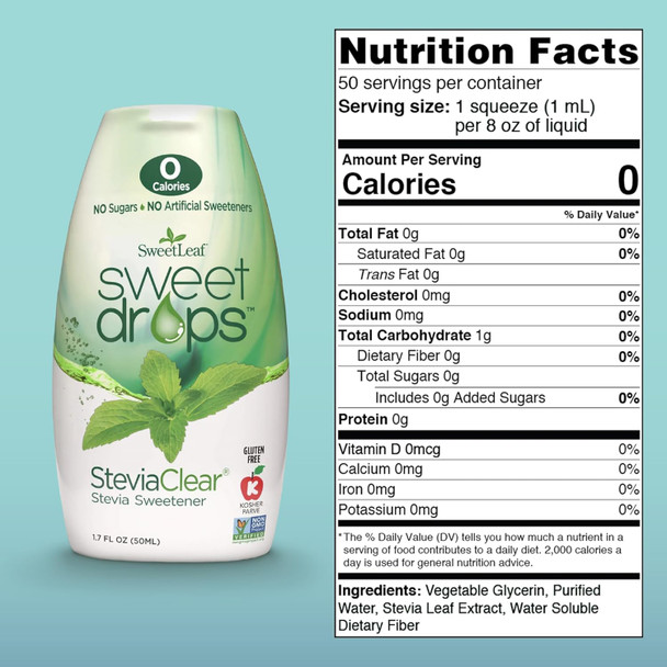 Sweetleaf Sweet Drops - Clear 1.7 fl.oz