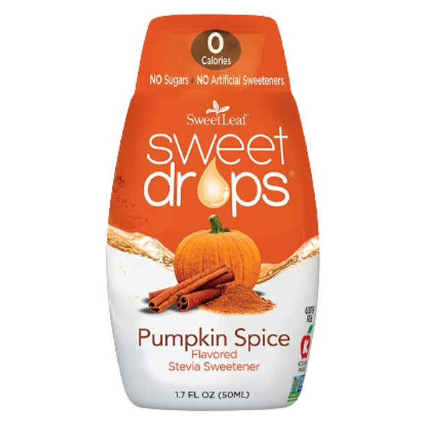 Sweetleaf Sweet Drops - Flavored Stevia Sweetener Pumpkin Spice 1.7 fl.oz