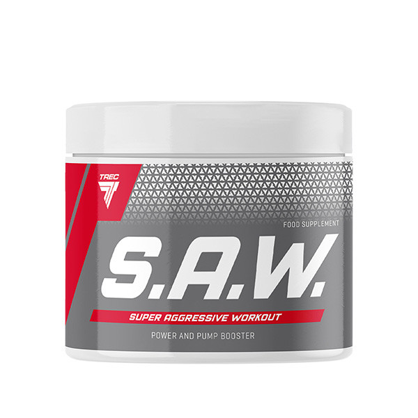 Trec Nutrition S.A.W. 200g JAR Supplement Facts Panel