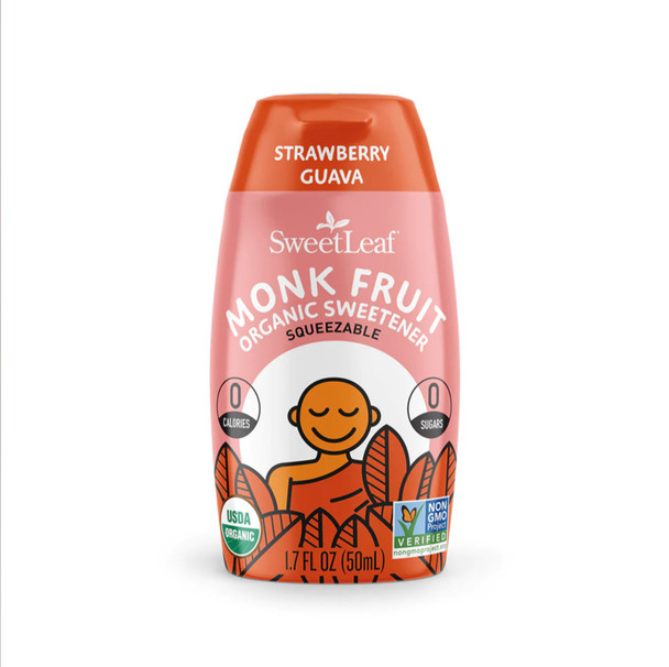SweetLeaf Strawberry Guava Liquid Monk Fruit 80 Servings Additional Product Image 2