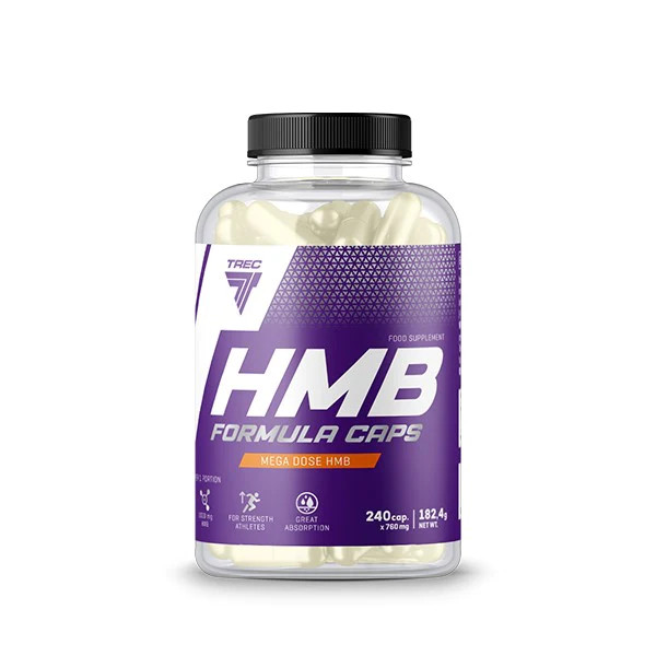 Trec Nutrition HMB FORMULA CAPS Supplement Facts Panel