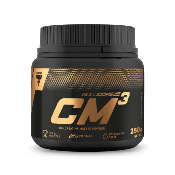 Trec Nutrition GOLD CORE LINE CM3 POWDER 250g JAR Supplement Facts Panel