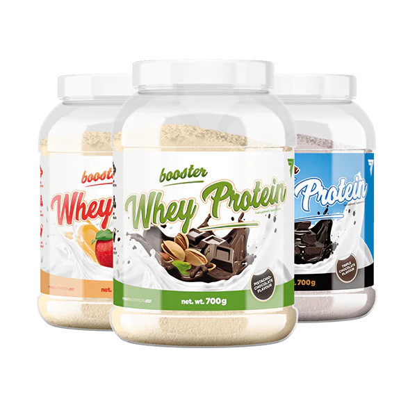 Trec Nutrition BOOSTER WHEY PROTEIN 700g Supplement Facts Panel