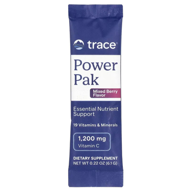 Trace Minerals Electrolyte Stamina Power Pak Non-GMO Mixed Berry Box of 30 Main Product Image