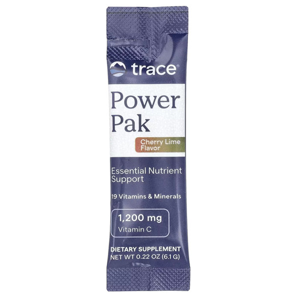 Trace Minerals Electrolyte Stamina Power Pak Cherry Lime Box of 30 Main Product Image
