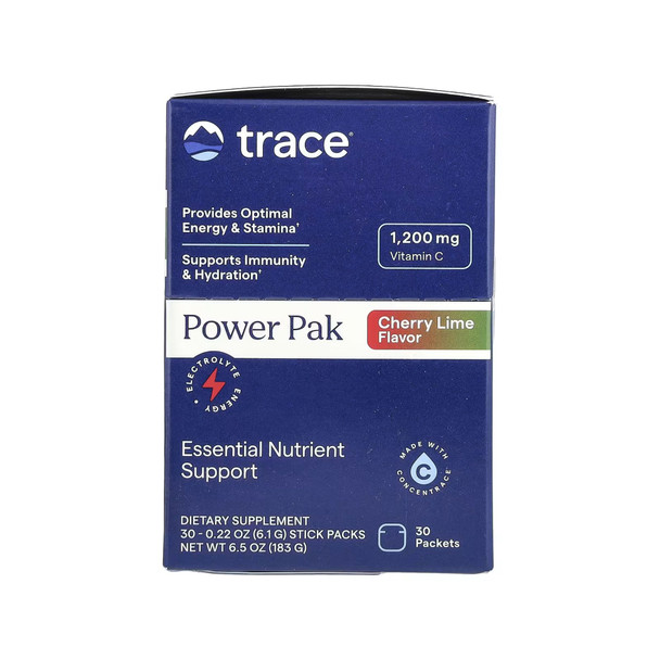 Trace Minerals Electrolyte Stamina Power Pak Cherry Lime Box of 30 Additional Product Image 3