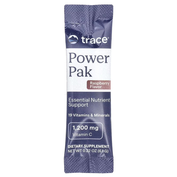 Trace Minerals Electrolyte Stamina Power Pak Raspberry 30 Sachets Main Product Image