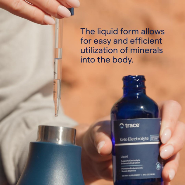Trace Minerals Keto Electrolyte Drops 118 ml