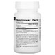 SOURCE NATURALS VANADYL SULFATE 10MG 100 Tabs Ingredients Panel