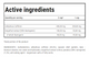 TREC Nutrition ENDURANCE CAFFEINE 200 PLUS 60 caps Ingredients Panel