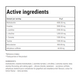 TREC ENDURANCE ENERGY FUEL 240g JAR LEMON Ingredients Panel