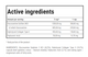 TREC ENDURANCE GLUCOSAMINE SPORT COMPLEX 90 Caps Ingredients Panel