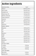 TREC ENDURANCE RUNNER'S MULTIVITAMIN 90 Caps Ingredients