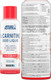 Applied Nutrition L-Carnitine 3000mg Liquid | Green Tea Extract & Vitamin C | Vegan Halal Certified | 15ml Dosing Cap Supplement Facts Panel