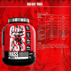 BAD ASS Mass Gainer 3kg — pack back / formula panel