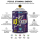 10X Athletic Pre-Workout Stack - PUMP, STIM and free shaker
