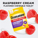Dramamine Motion Sickness Less Drowsy Raspberry Cream Chewable Tablets 12 Count