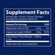 Trace Minerals, Liquid Ionic Copper 59 ml Ingredients Panel