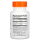Doctor's Best PepZinGI 120 vcaps Ingredients Panel