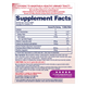 AZO Cranberry 50 Caplets Ingredients Panel