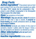 Boiron Arnica Montana 200CK MD Ingredients Panel
