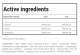 Trec Nutrition BCAA HIGH SPEED 500g JAR Ingredients Panel