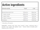 Trec Nutrition BCAA G-FORCE Ingredients