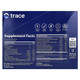 Trace Minerals Electrolyte Stamina Power Pak Non-GMO Tangerine Box of 30 Ingredients Panel