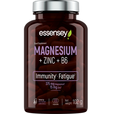 MAGNESIUM ZINC B6 120 caps HIGH POTENCY
