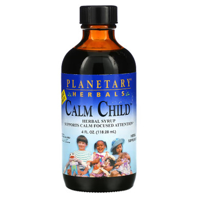PLANETARY HERBAL CALM CHILD HERBAL SYRUP 4 OZ
