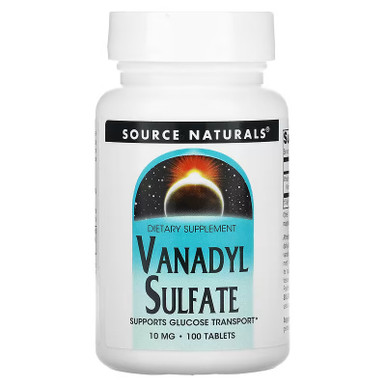 VANADYL SULFATE 10MG 100 Tabs