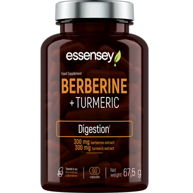 BERBERINE + TURMERIC 90 Caps