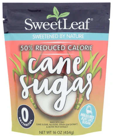 Low-Cal Cane Sugar - 16oz Bag