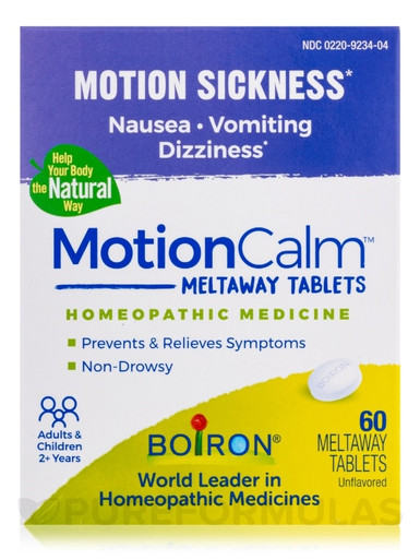 MOTIONCALM 60 TABLETS MOTION SICKNESS RELIEF