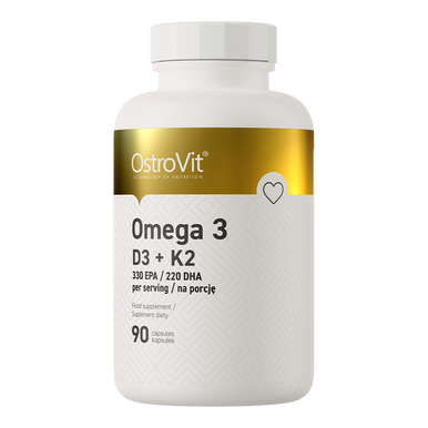 Omega 3 D3+K2 90 capsules