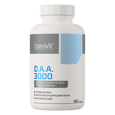 D.A.A 3000 mg 90 capsules