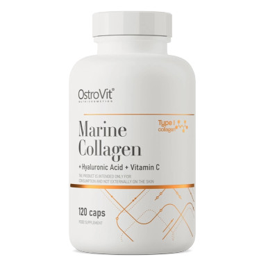 Marine Collagen + Hyaluronic Acid + Vitamin C 120 capsules