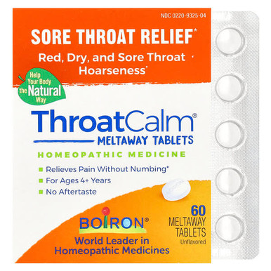 ThroatCalm – 60 Tablets